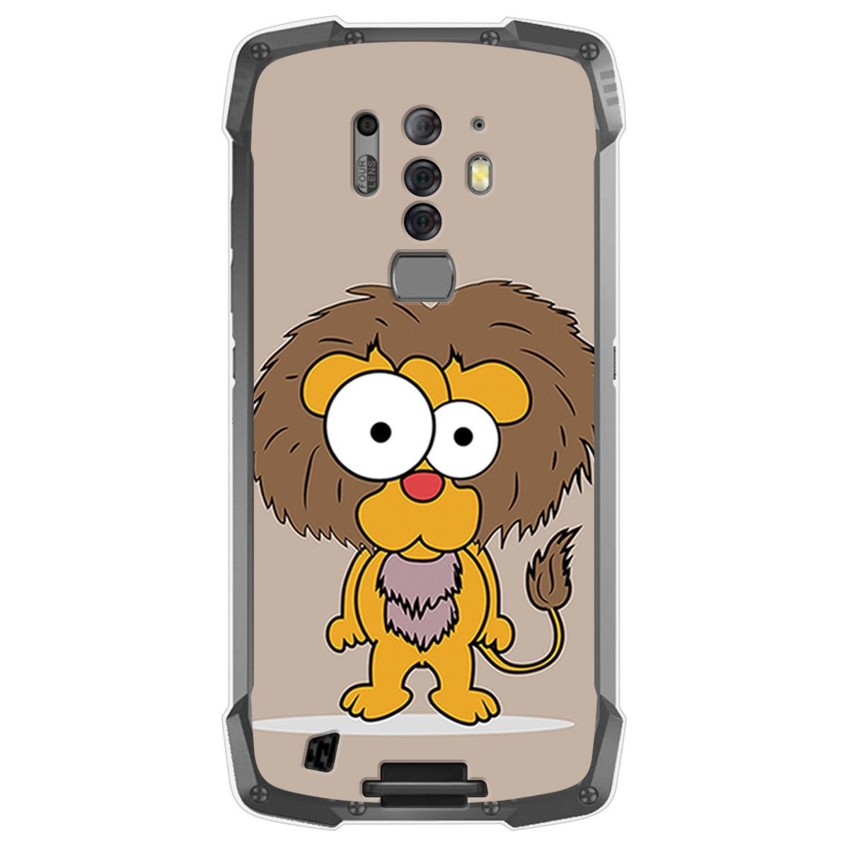 Funda Gel Tpu para Blackview BV6900 / BV6900 Pro diseño Leon Dibujos