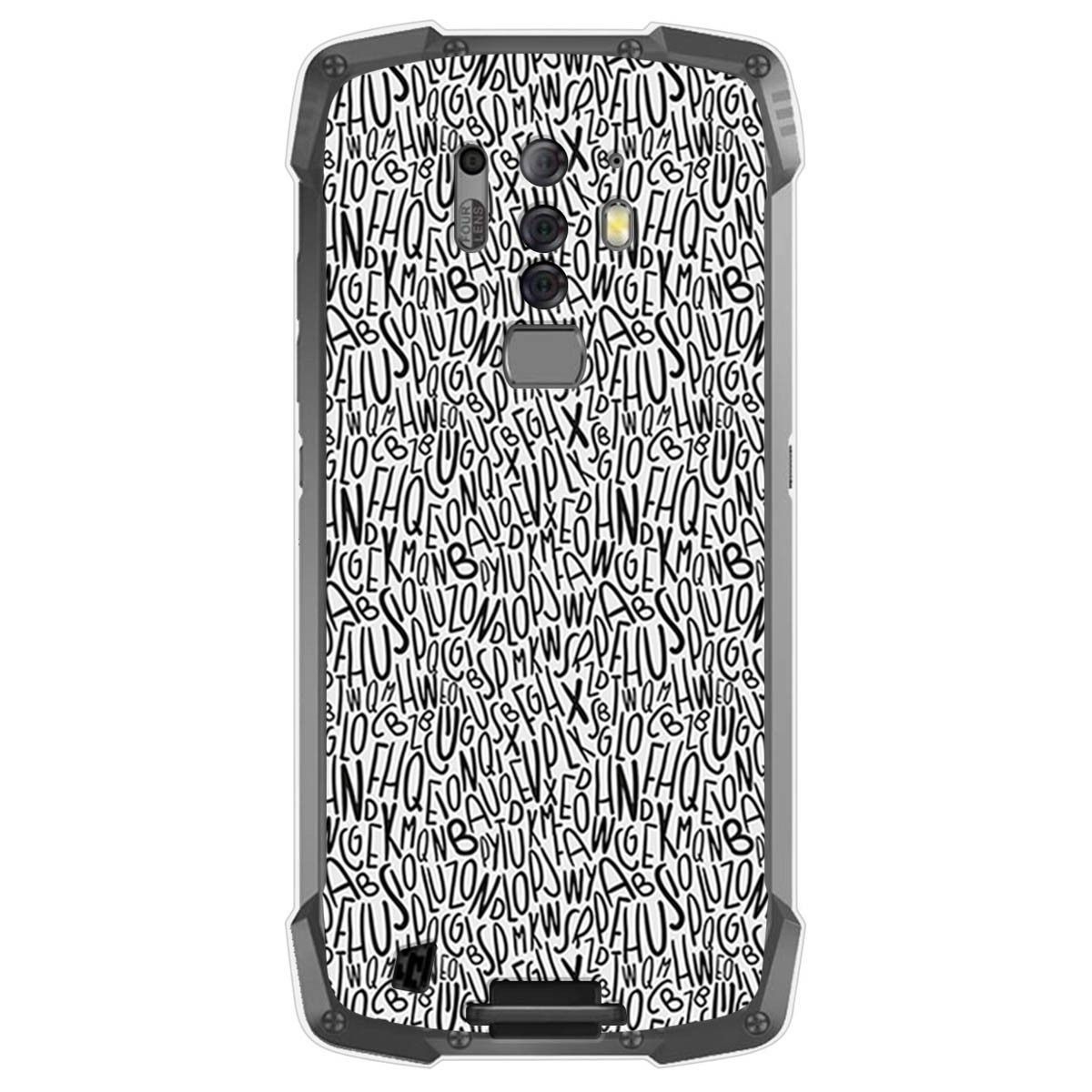 Funda Gel Tpu para Blackview BV6900 / BV6900 Pro diseño Letras Dibujos