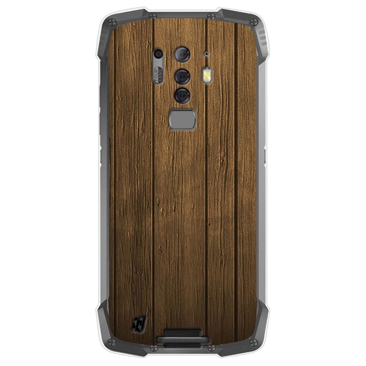 Funda Gel Tpu para Blackview BV6900 / BV6900 Pro diseño Madera Dibujos
