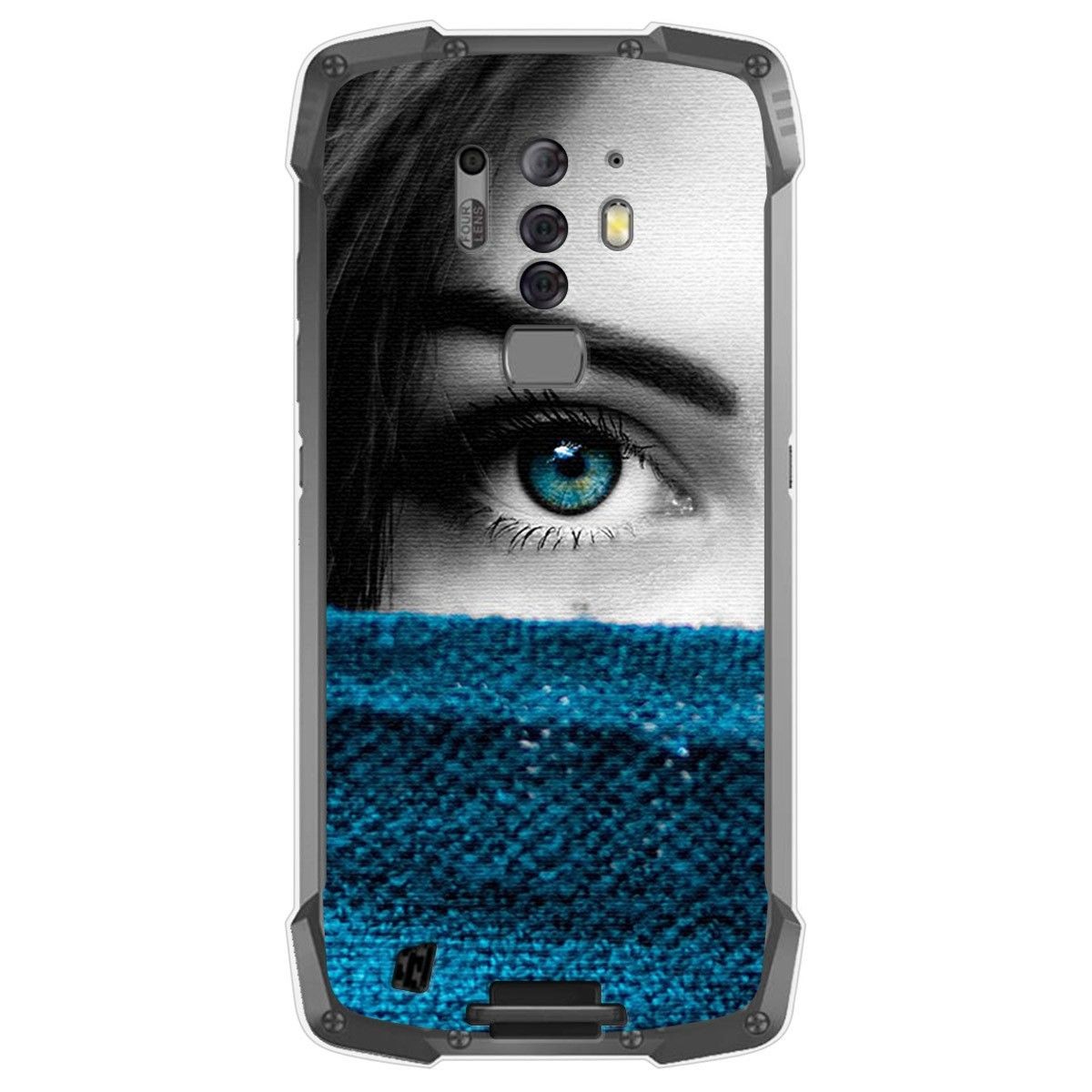 Funda Gel Tpu para Blackview BV6900 / BV6900 Pro diseño Ojo Dibujos