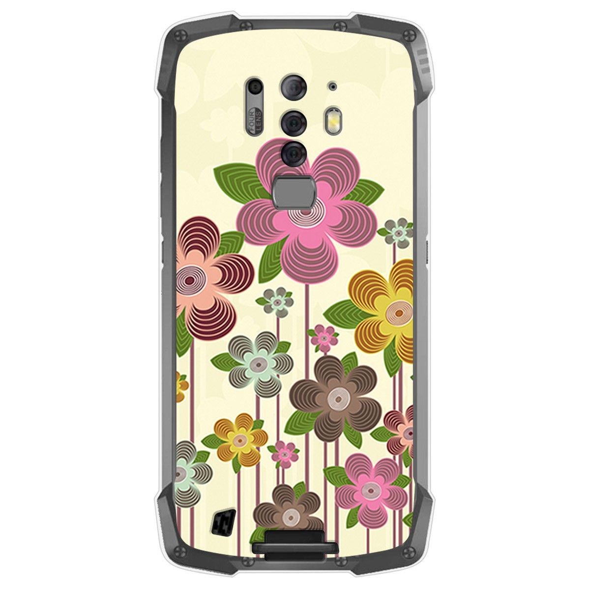 Funda Gel Tpu para Blackview BV6900 / BV6900 Pro diseño Primavera En Flor Dibujos