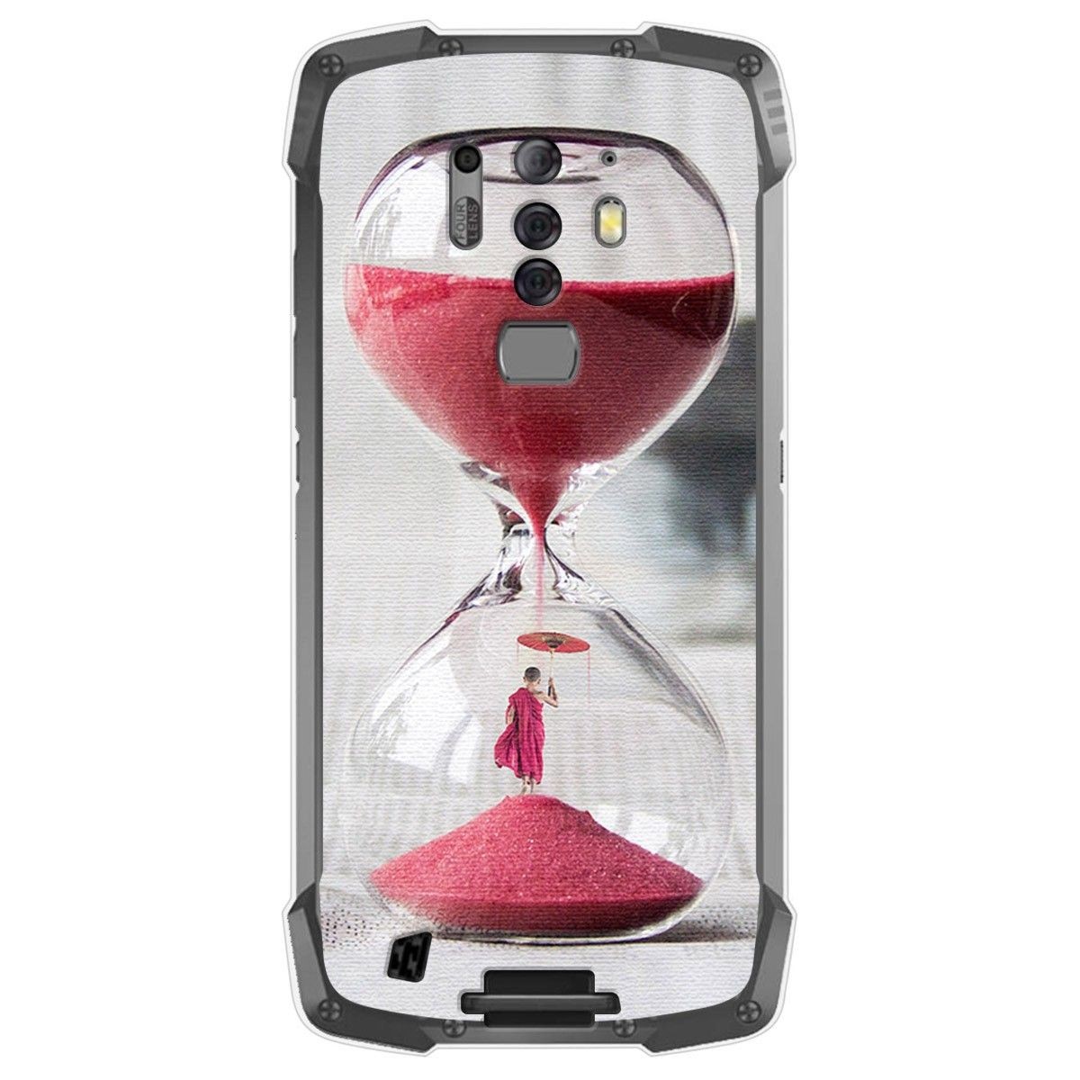 Funda Gel Tpu para Blackview BV6900 / BV6900 Pro diseño Reloj Dibujos