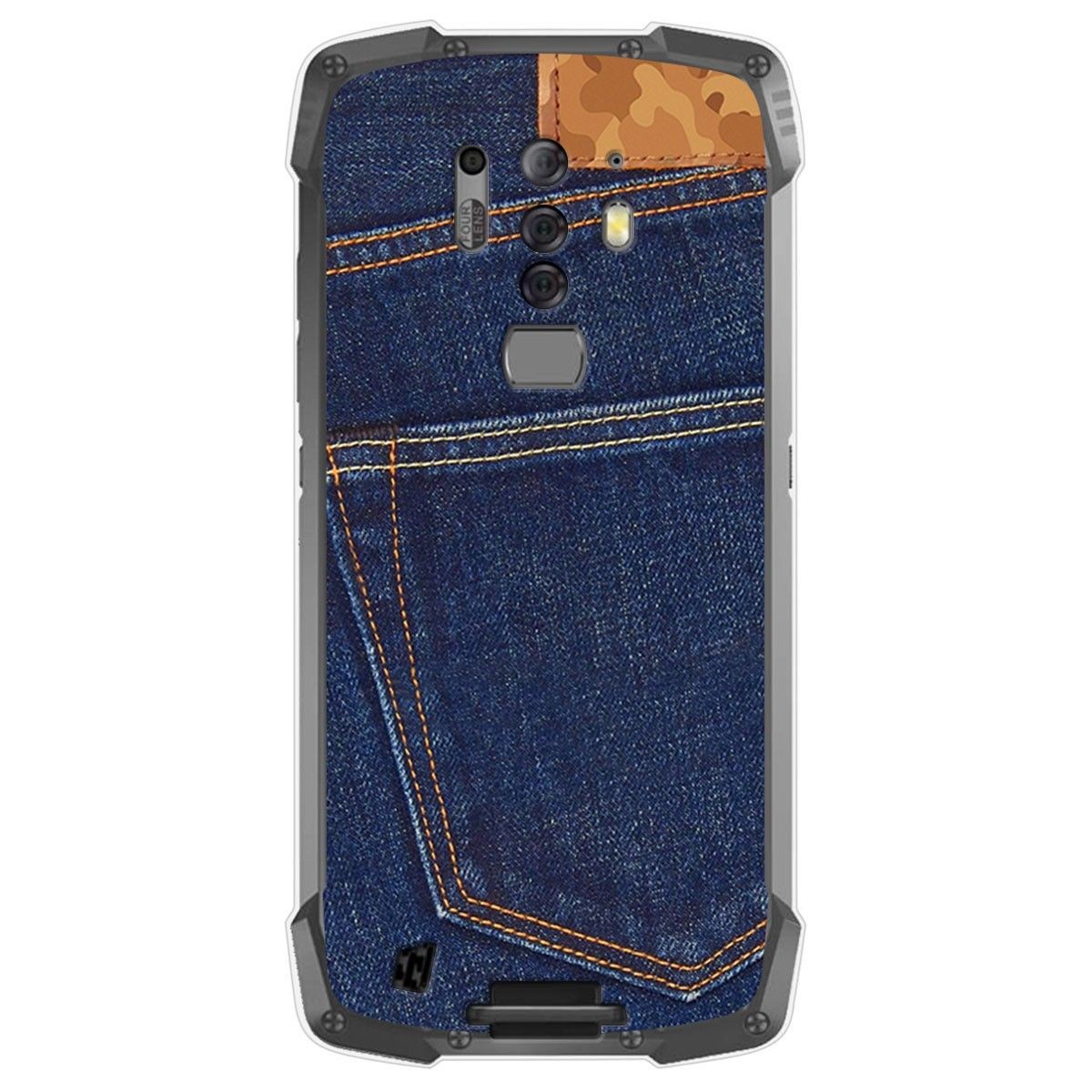 Funda Gel Tpu para Blackview BV6900 / BV6900 Pro diseño Vaquero Dibujos