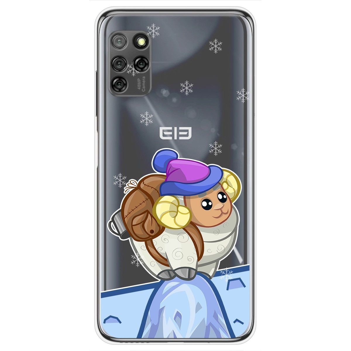 Funda Gel Transparente para Elephone E10 / E10 Pro diseño Cabra Dibujos