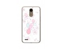 Funda Gel Tpu para Lg K10 2017 Diseño Flores Minimal Dibujos
