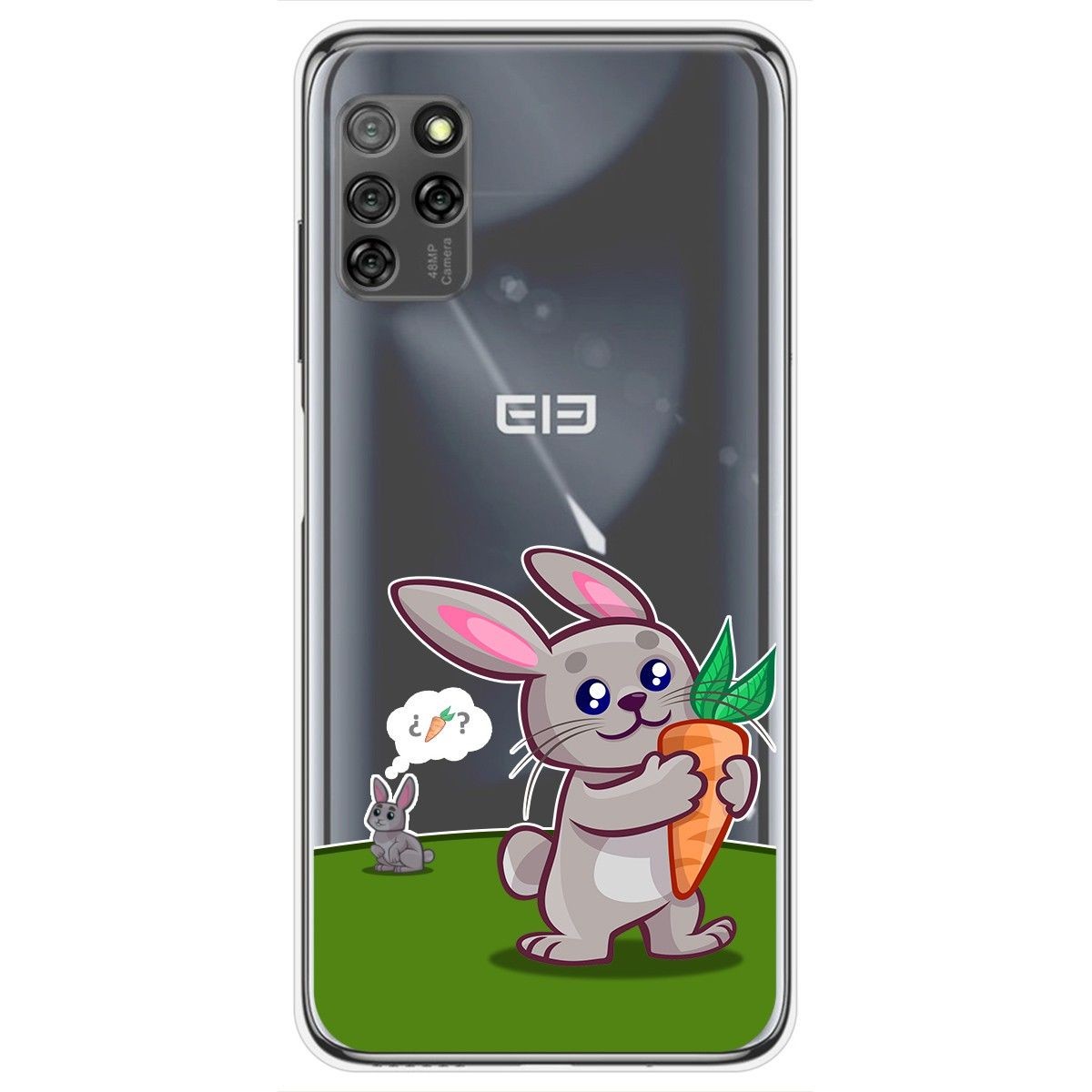 Funda Gel Transparente para Elephone E10 / E10 Pro diseño Conejo Dibujos