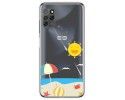 Funda Gel Transparente para Elephone E10 / E10 Pro diseño Playa Dibujos
