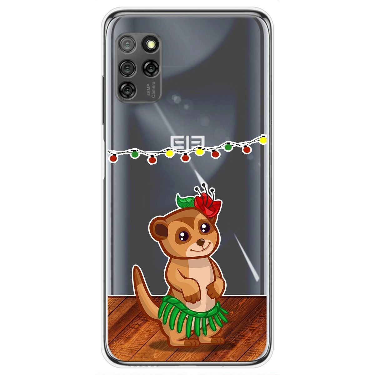 Funda Gel Transparente para Elephone E10 / E10 Pro diseño Suricata Dibujos