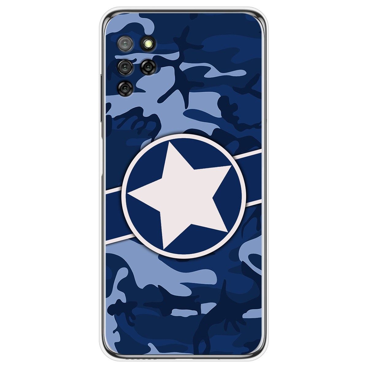 Funda Gel Tpu para Elephone E10 / E10 Pro diseño Camuflaje 03 Dibujos