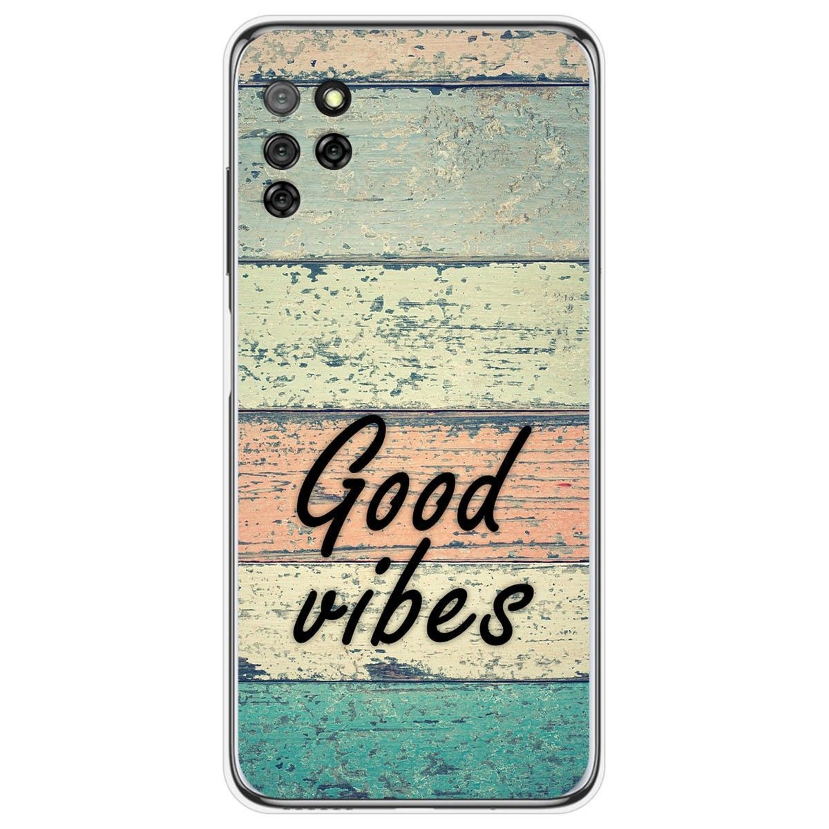 Funda Gel Tpu para Elephone E10 / E10 Pro diseño Madera 01 Dibujos