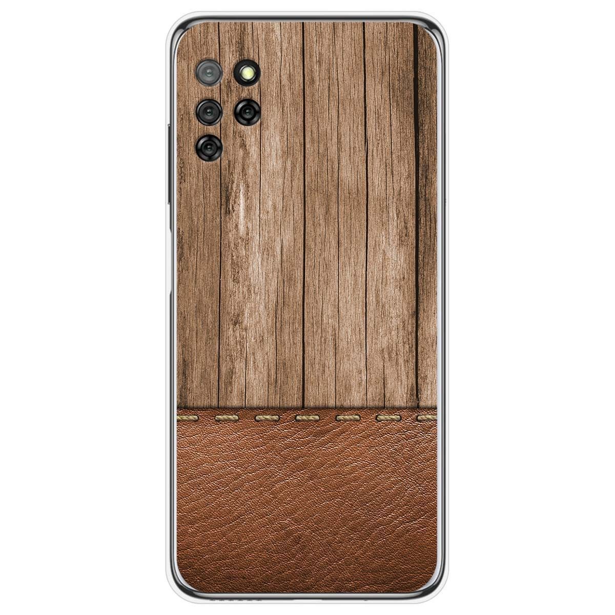 Funda Gel Tpu para Elephone E10 / E10 Pro diseño Madera 09 Dibujos