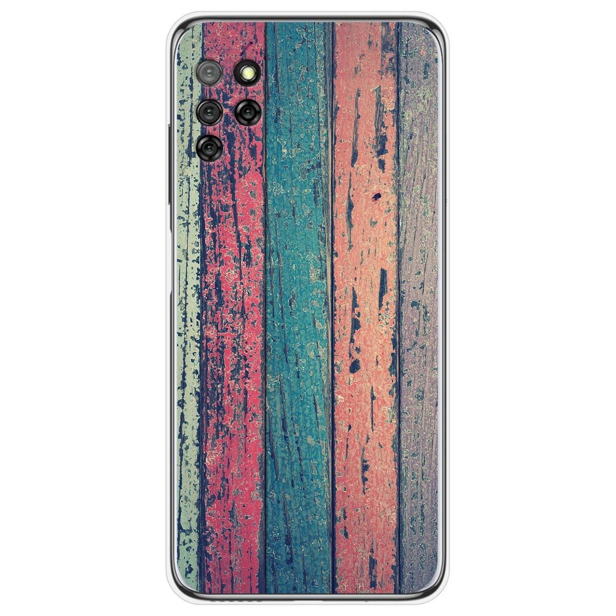 Funda Gel Tpu para Elephone E10 / E10 Pro diseño Madera 10 Dibujos