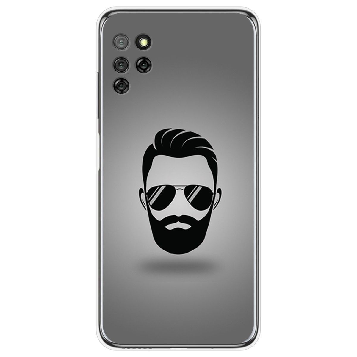 Funda Gel Tpu para Elephone E10 / E10 Pro diseño Barba Dibujos