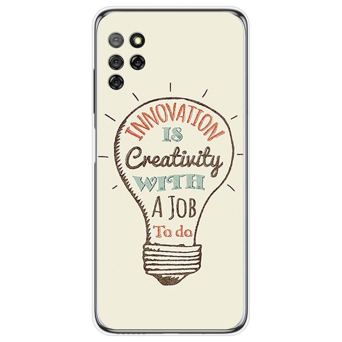 Funda Gel Tpu para Elephone E10 / E10 Pro diseño Creativity Dibujos