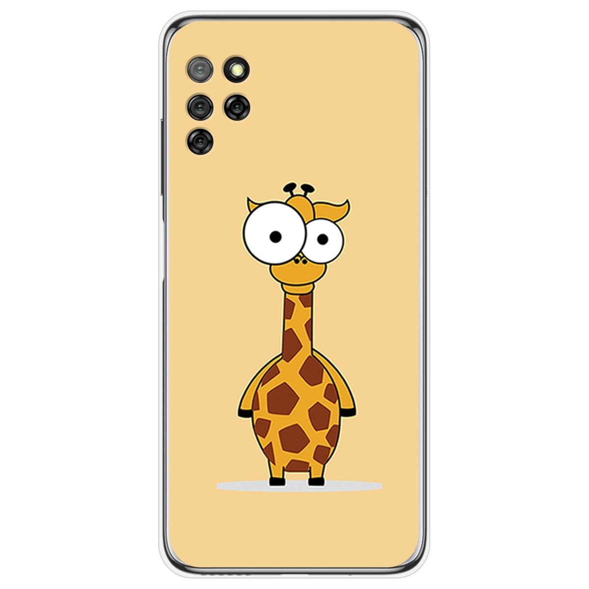 Funda Gel Tpu para Elephone E10 / E10 Pro diseño Jirafa Dibujos