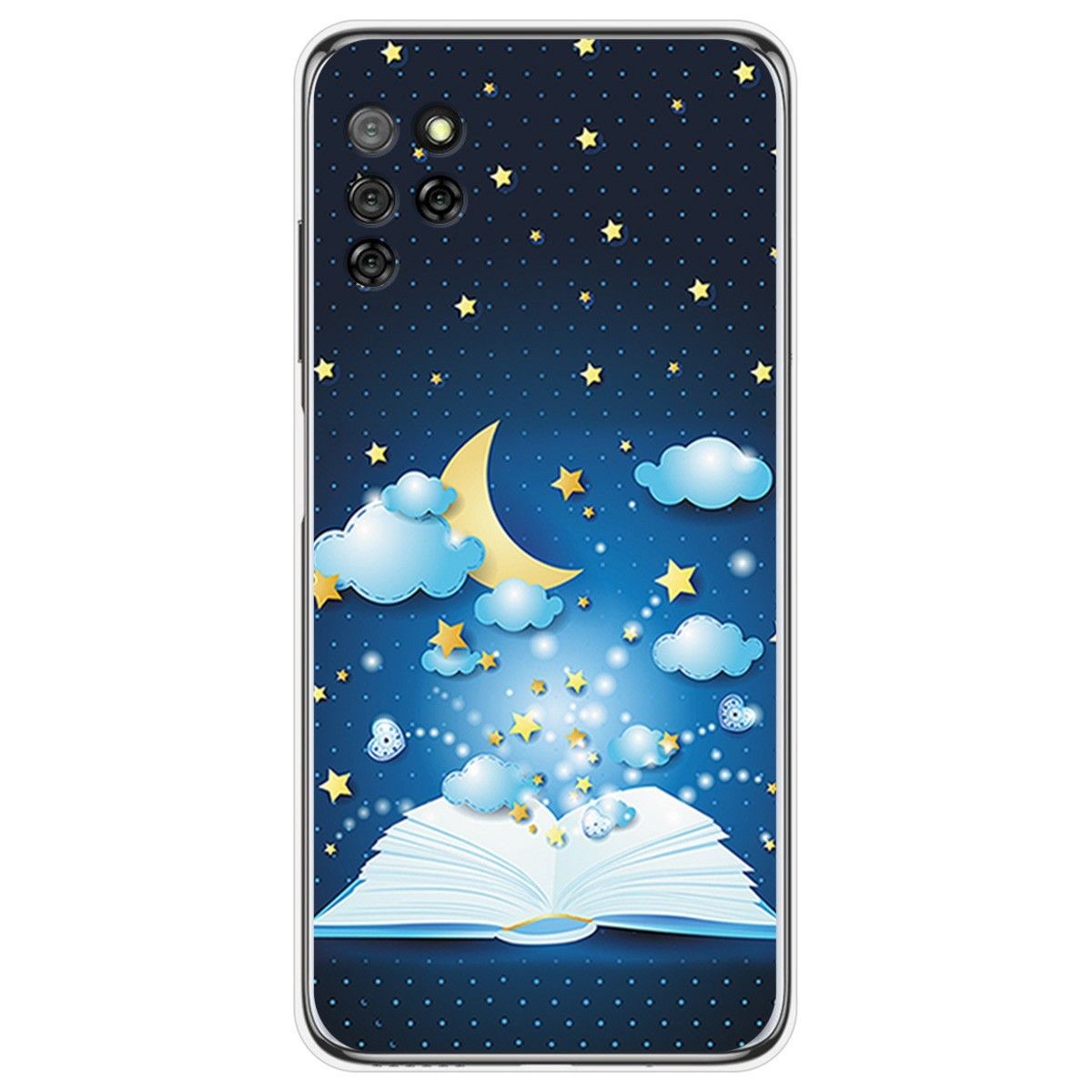 Funda Gel Tpu para Elephone E10 / E10 Pro diseño Libro Cuentos Dibujos