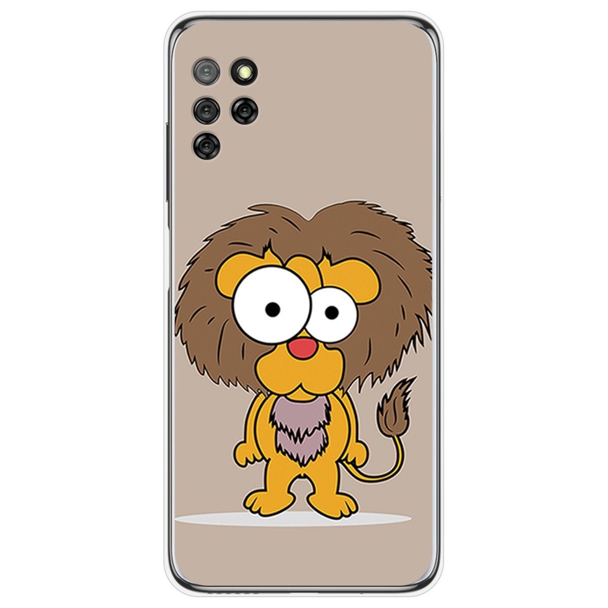Funda Gel Tpu para Elephone E10 / E10 Pro diseño Leon Dibujos