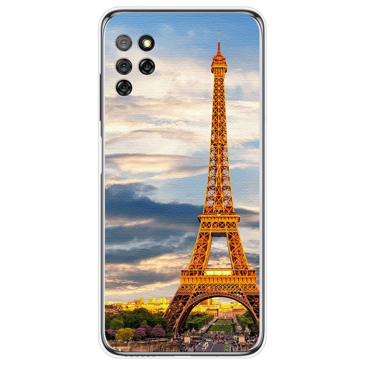 Funda Gel Tpu para Elephone E10 / E10 Pro diseño Paris Dibujos