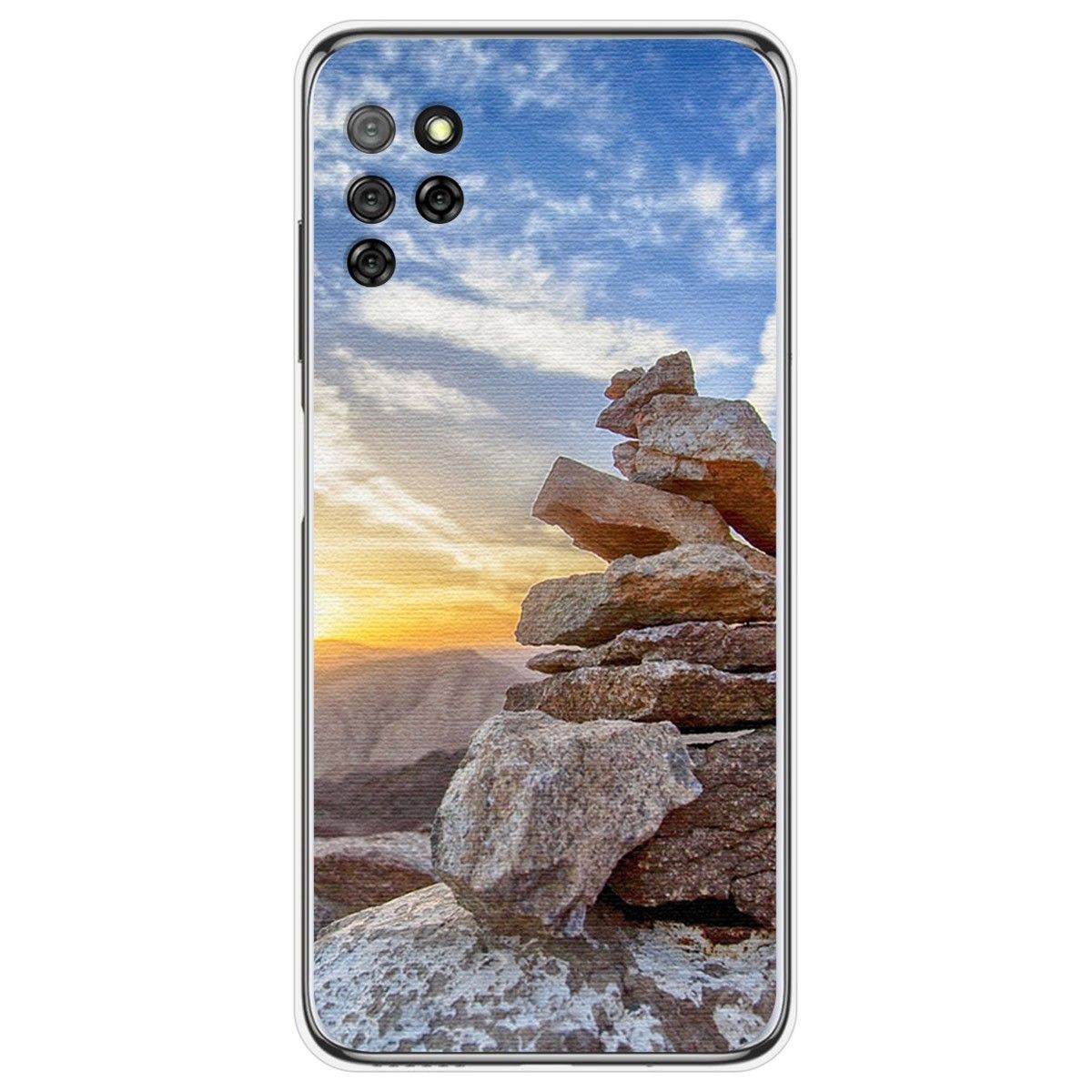 Funda Gel Tpu para Elephone E10 / E10 Pro diseño Sunset Dibujos