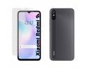 Pack 2 En 1 Funda Gel Transparente + Protector Cristal Templado para Xiaomi Redmi 9A / 9AT