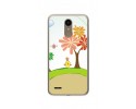 Funda Gel Tpu para Lg K10 2017 Diseño Primavera Dibujos
