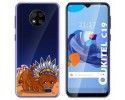 Funda Gel Transparente para Oukitel C19 diseño Bufalo Dibujos
