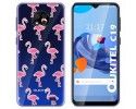 Funda Gel Transparente para Oukitel C19 diseño Flamenco Dibujos