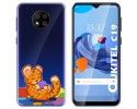 Funda Gel Transparente para Oukitel C19 diseño Leopardo Dibujos