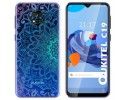 Funda Gel Transparente para Oukitel C19 diseño Mandala Dibujos