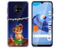 Funda Gel Transparente para Oukitel C19 diseño Suricata Dibujos