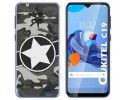 Funda Gel Tpu para Oukitel C19 diseño Camuflaje 02 Dibujos