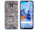 Funda Gel Tpu para Oukitel C19 diseño Ladrillo 02 Dibujos