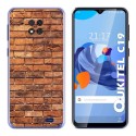 Funda Gel Tpu para Oukitel C19 diseño Ladrillo 04 Dibujos