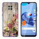 Funda Gel Tpu para Oukitel C19 diseño Madera 08 Dibujos