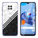 Funda Gel Tpu para Oukitel C19 diseño Mármol 01 Dibujos