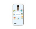 Funda Gel Tpu para Lg K10 2017 Diseño Spring Birds Dibujos