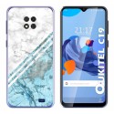 Funda Gel Tpu para Oukitel C19 diseño Mármol 02 Dibujos