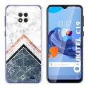 Funda Gel Tpu para Oukitel C19 diseño Mármol 05 Dibujos