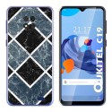 Funda Gel Tpu para Oukitel C19 diseño Mármol 06 Dibujos