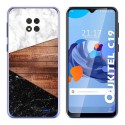 Funda Gel Tpu para Oukitel C19 diseño Mármol 11 Dibujos