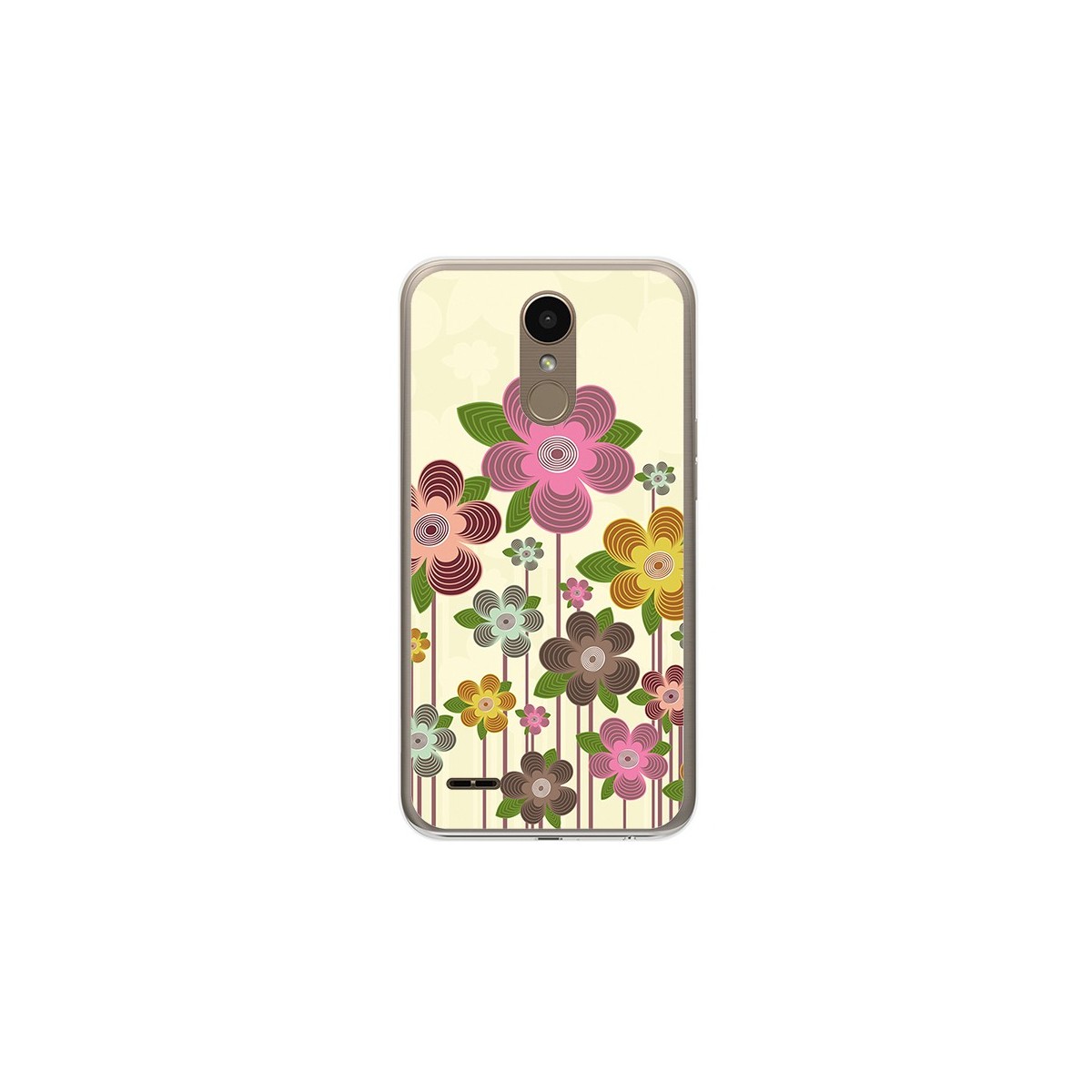 Funda Gel Tpu para Lg K10 2017 Diseño Primavera En Flor  Dibujos