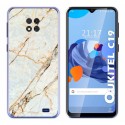 Funda Gel Tpu para Oukitel C19 diseño Mármol 13 Dibujos