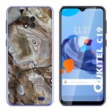 Funda Gel Tpu para Oukitel C19 diseño Mármol 14 Dibujos