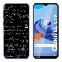 Funda Gel Tpu para Oukitel C19 diseño Formulas Dibujos