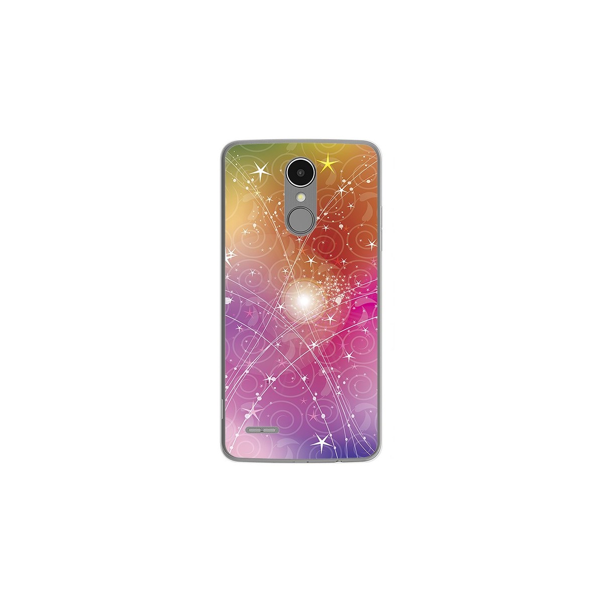 Funda Gel Tpu para Lg K4 2017 / K8 2017 Diseño Abstracto Dibujos