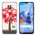Funda Gel Tpu para Oukitel C19 diseño Pajaritos Dibujos