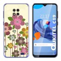 Funda Gel Tpu para Oukitel C19 diseño Primavera En Flor Dibujos
