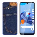 Funda Gel Tpu para Oukitel C19 diseño Vaquero Dibujos