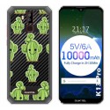 Funda Gel Transparente para Oukitel K13 Pro diseño Cactus Dibujos
