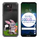 Funda Gel Transparente para Oukitel K13 Pro diseño Conejo Dibujos